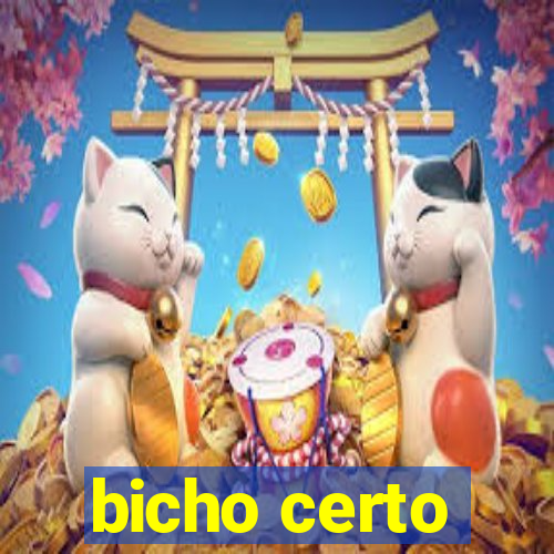 bicho certo